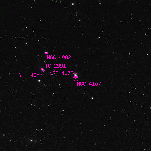 DSS image of NGC 4078