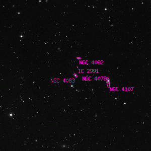 DSS image of NGC 4083