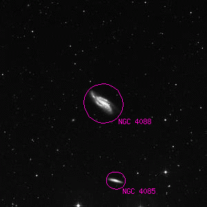 DSS image of NGC 4088