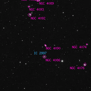 DSS image of NGC 4090