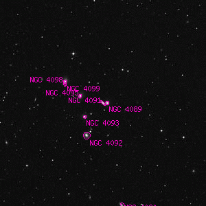 DSS image of NGC 4091