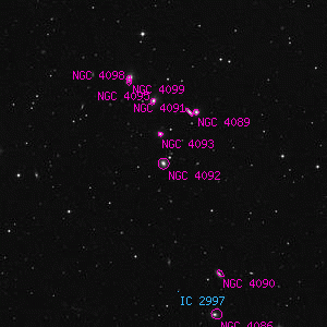 DSS image of NGC 4092