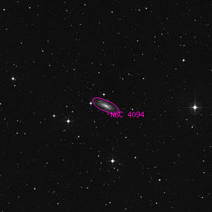 DSS image of NGC 4094