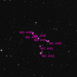 DSS image of NGC 4095