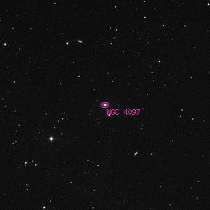 DSS image of NGC 4097