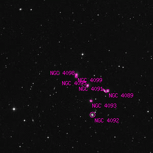 DSS image of NGC 4099