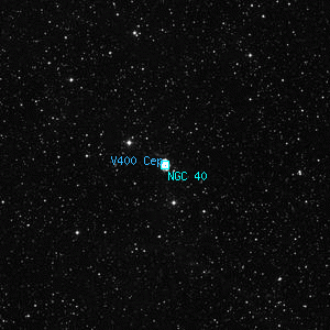 DSS image of NGC 40