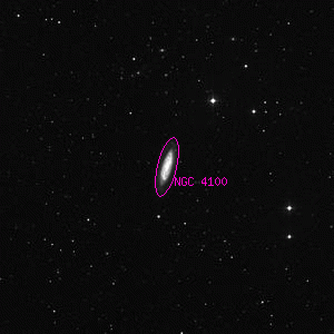 DSS image of NGC 4100