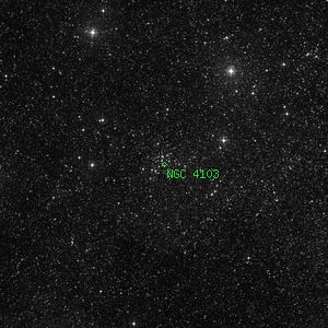 DSS image of NGC 4103