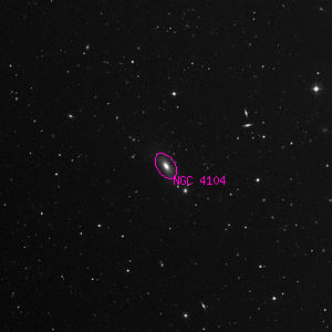 DSS image of NGC 4104