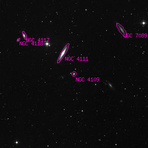 DSS image of NGC 4109