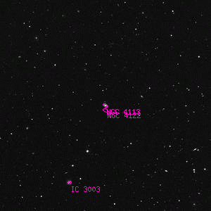 DSS image of NGC 4113