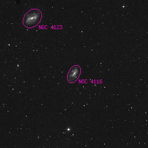 DSS image of NGC 4116