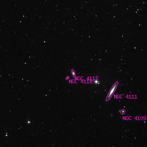 DSS image of NGC 4117