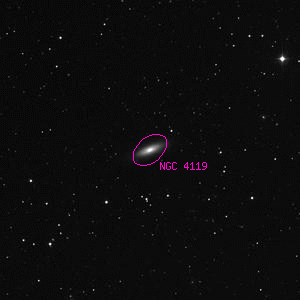 DSS image of NGC 4119