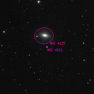 DSS image of NGC 4121