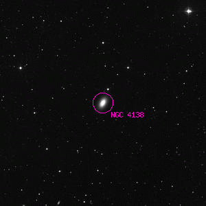 DSS image of NGC 4138