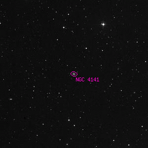 DSS image of NGC 4141