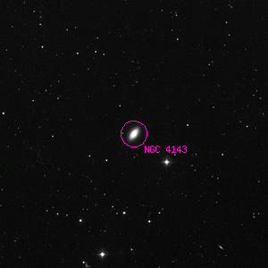 DSS image of NGC 4143