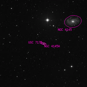 DSS image of NGC 4145A