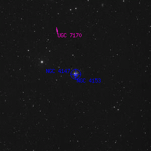 DSS image of NGC 4153