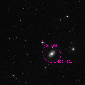 DSS image of NGC 4156