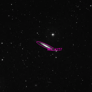 DSS image of NGC 4157