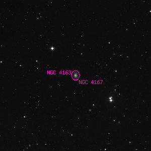 DSS image of NGC 4167