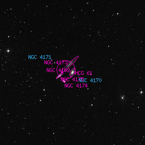 DSS image of NGC 4169