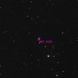 DSS image of NGC 4181