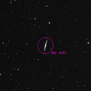 DSS image of NGC 4183
