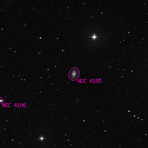 DSS image of NGC 4185