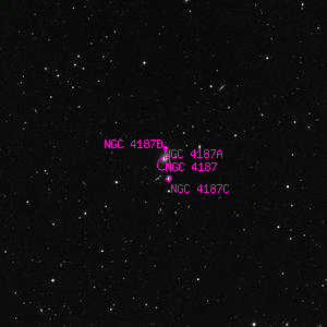 DSS image of NGC 4187A