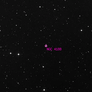 DSS image of NGC 4188