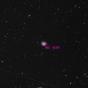 DSS image of NGC 4189