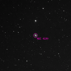 DSS image of NGC 4190