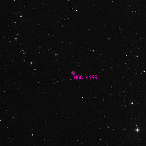 DSS image of NGC 4199