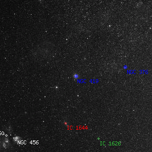 DSS image of NGC 419
