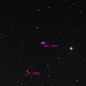 DSS image of NGC 4200