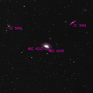 DSS image of NGC 4208