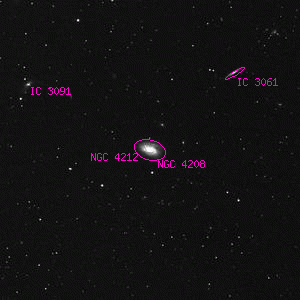 DSS image of NGC 4212