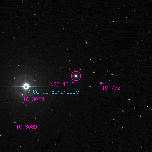 DSS image of NGC 4213