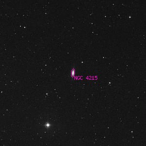 DSS image of NGC 4215