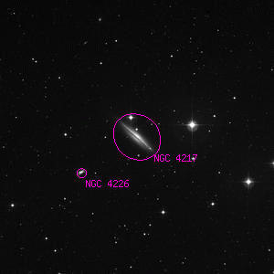DSS image of NGC 4217