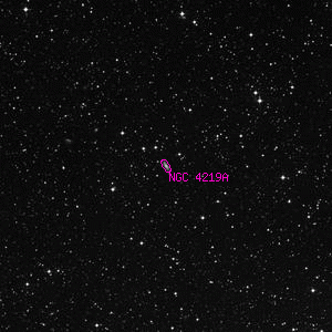 DSS image of NGC 4219A