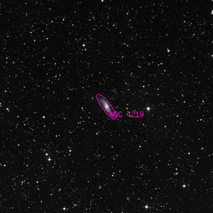DSS image of NGC 4219
