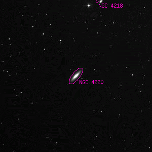 DSS image of NGC 4220