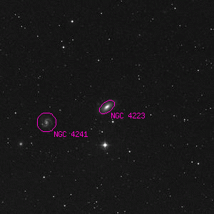 DSS image of NGC 4223