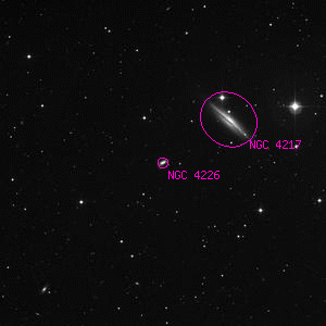 DSS image of NGC 4226