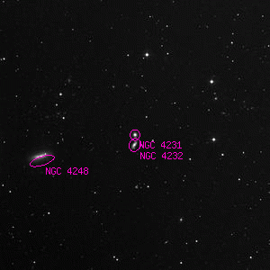 DSS image of NGC 4231